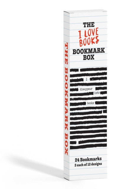 I Love Books Bookmark Box By Gibbs Smith Publishe