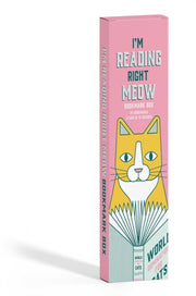 Im Reading Right Meow Bookmark Box By Gibbs Smith Gift,