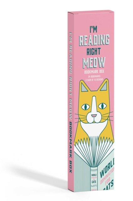 Im Reading Right Meow Bookmark Box By Gibbs Smith Gift,