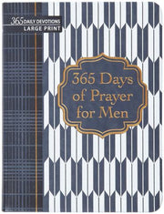 365 Days Of Prayer For Men Large Print By Broadstreet