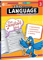 180 Days Of Language For Third Grade