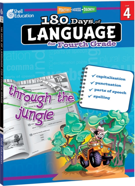 180 Days Of Language For Fourth Grade