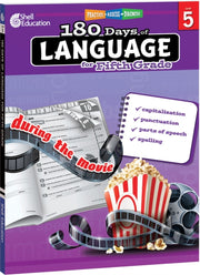 180 Days Of Language For Fifth Grade