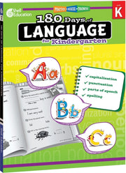 180 Days Of Language For Kindergarten