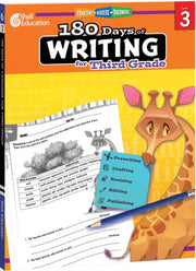 180 Days Of Writing For Third Grade