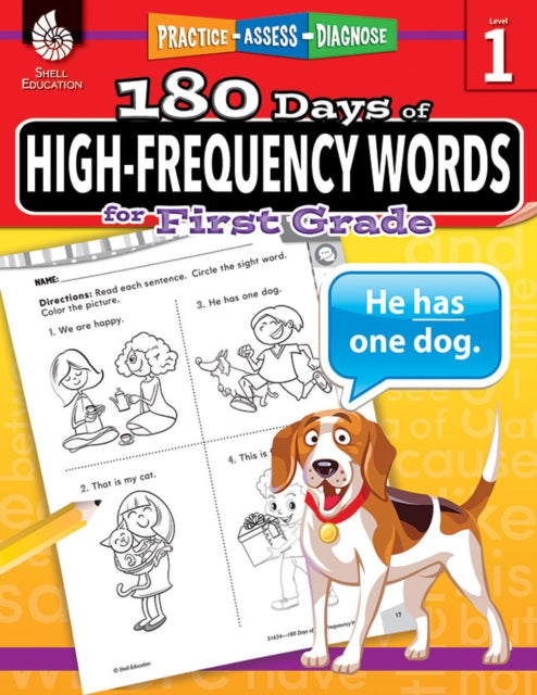 180 Days Of Highfrequency Words For Firs