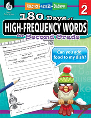 180 Days Of Highfrequency Words For Seco
