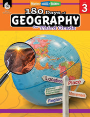 180 Days Of Geography For Third Grade :