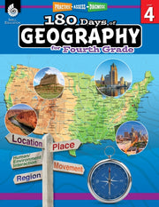 180 Days Of Geography For Fourth Grade :