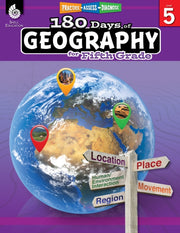 180 Days Of Geography For Fifth Grade