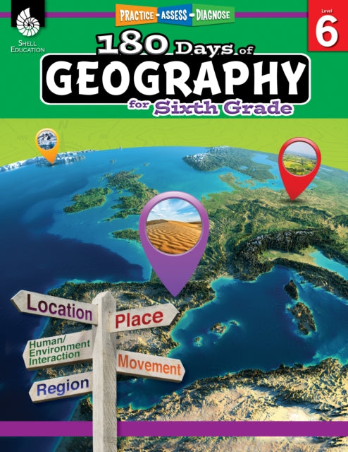180 Days Of Geography For Sixth Grade :