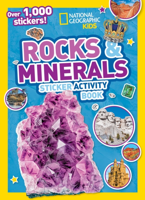 Rocks & Minerals Sticker Activity Book