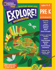 National Geographic Kids Explore Workboo