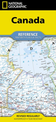 National Geographic Canada Reference Map