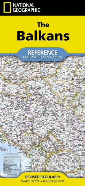 National Geographic Balkans Map By National Geographic