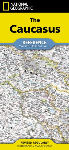 National Geographic Caucasus Map By National Geographic