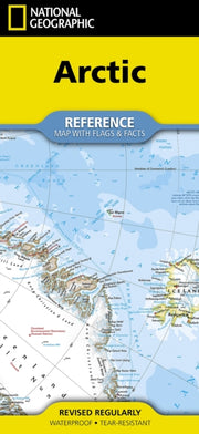 National Geographic Arctic Ocean Map By National Geographic