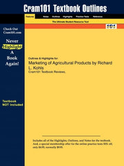 Studyguide For Marketing Of Agricultural By Cram101 Textbook Rev