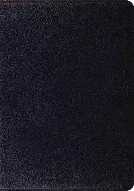 Esv Study Bible Genuine Leather Black