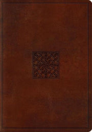Esv Study Bible Trutone Walnut C