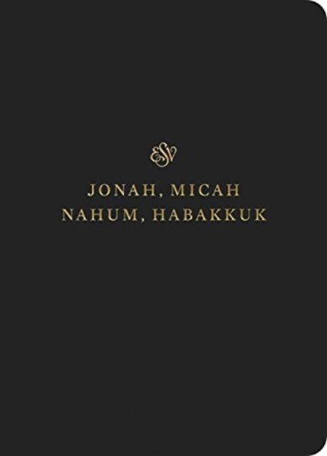 Esv Scripture Journal Jonah Micah