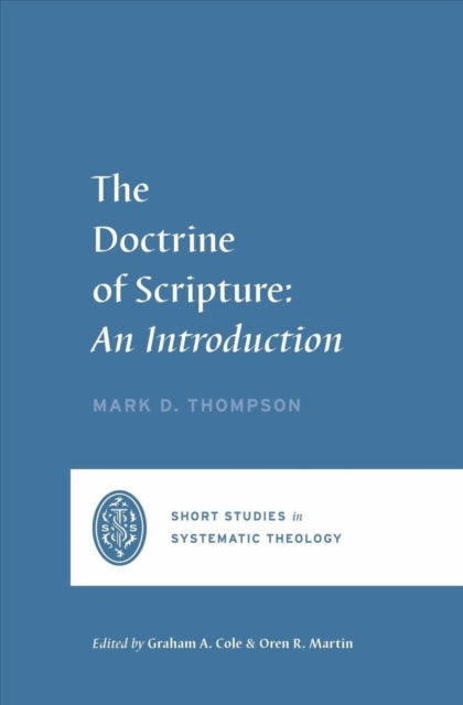 Doctrine Of Scripture