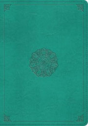 Esv Study Bible Trutone Turquoise Em