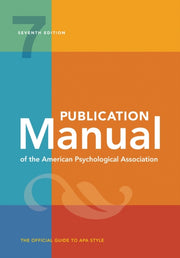 Publication Manual Of The American Psych