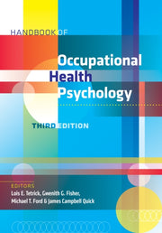 Handbook Of Occupational Health Psycholo By Tetrick  Fisher  For