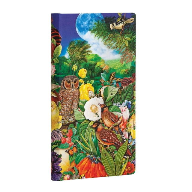 Moon Garden Slim Lin By Paperblanks