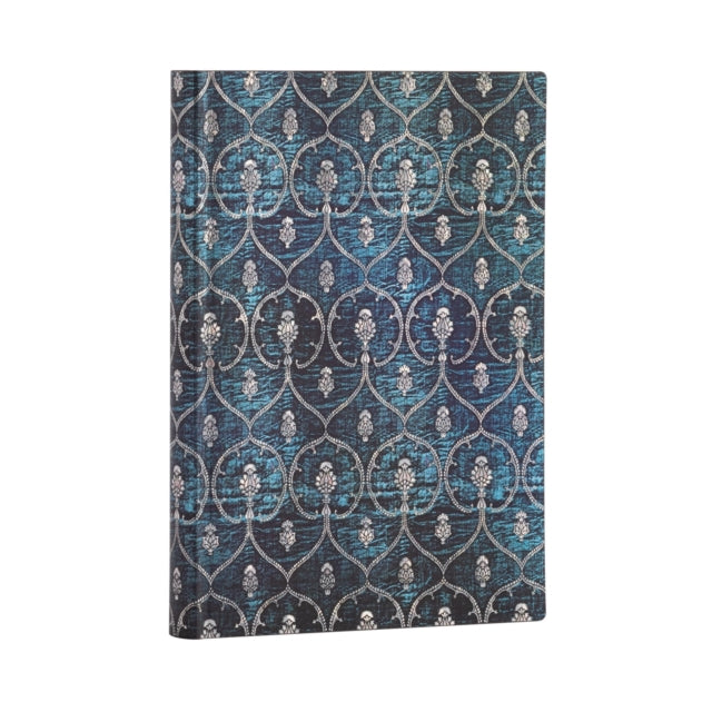 Blue Velvet Midi Unlined Journal By Paperblanks