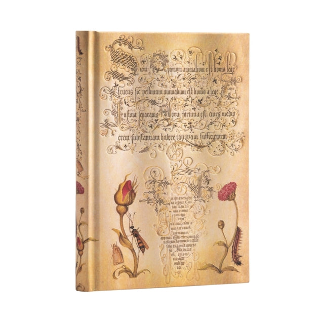 Flemish Rose Mira Botanica Midi Unlined By Paperblanks