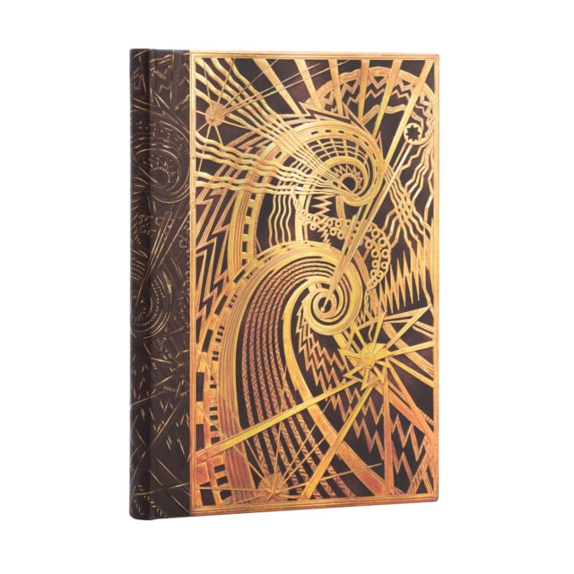 Chanin Spiral New York Deco Midi Unlined By Paperblanks
