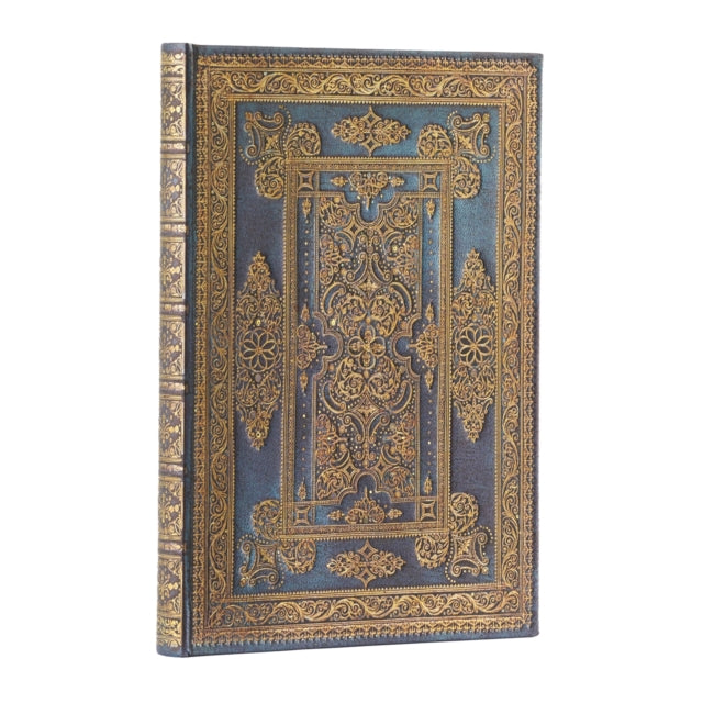 Blue Luxe Luxe Design Midi Unlined Hardb By Paperblanks