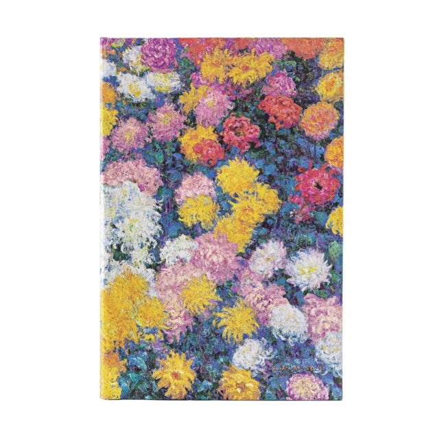Monets Chrysanthemums Midi Lined Hardbac By Paperblanks
