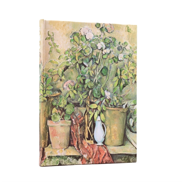 Cezannes Terracotta Pots & Flowers Midi By Paperblanks