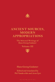 Ancient Sources Modern Appropriations