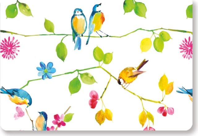Watercolor Birds Boxed Note Cards