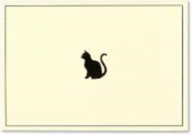Note Card Black Cat By Note Card Black Cat