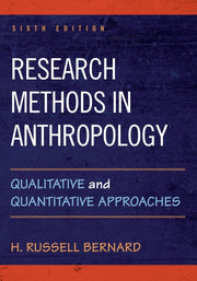 Research Methods In Anthropology