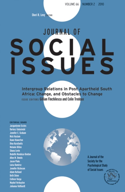 Intergroup Relations In Post Apartheid By Finchilescu, Gillian