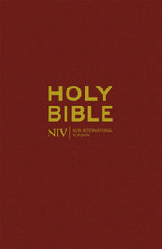 Niv Popular Bible Burgundy Hb