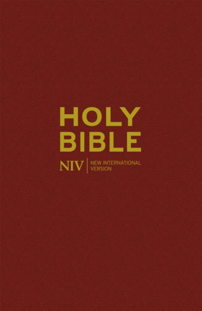Niv Popular Bible Burgundy Hb