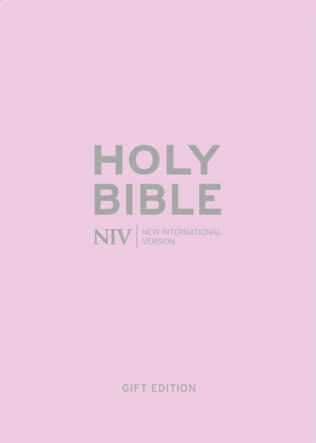 Niv Pocket Bible Pastel Pink Soft Tone