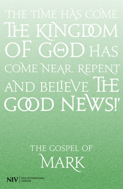 Niv Gospel Of Mark