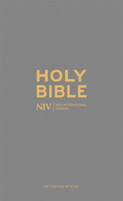 Niv Pocket Charcoal Soft Tone Bible/zip