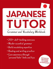 Japanese Tutor Grammar & Vocabulary Wrkb