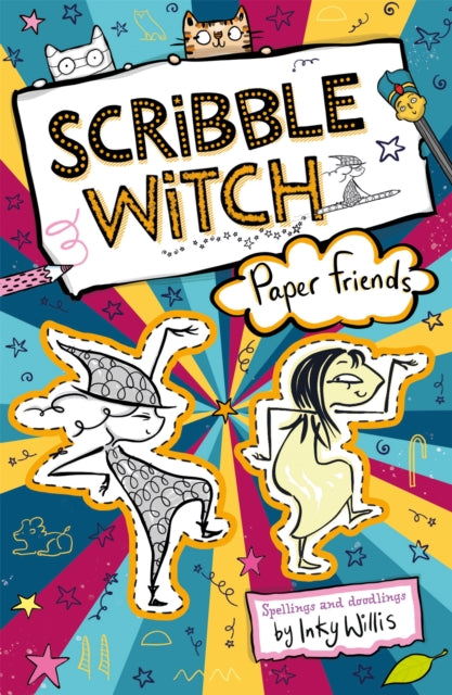 Scribble Witch Paper Friends