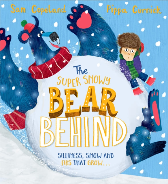 Super Snowy Bear Behind