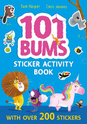 101 Bums Sticker Activity Book By Sam Harper